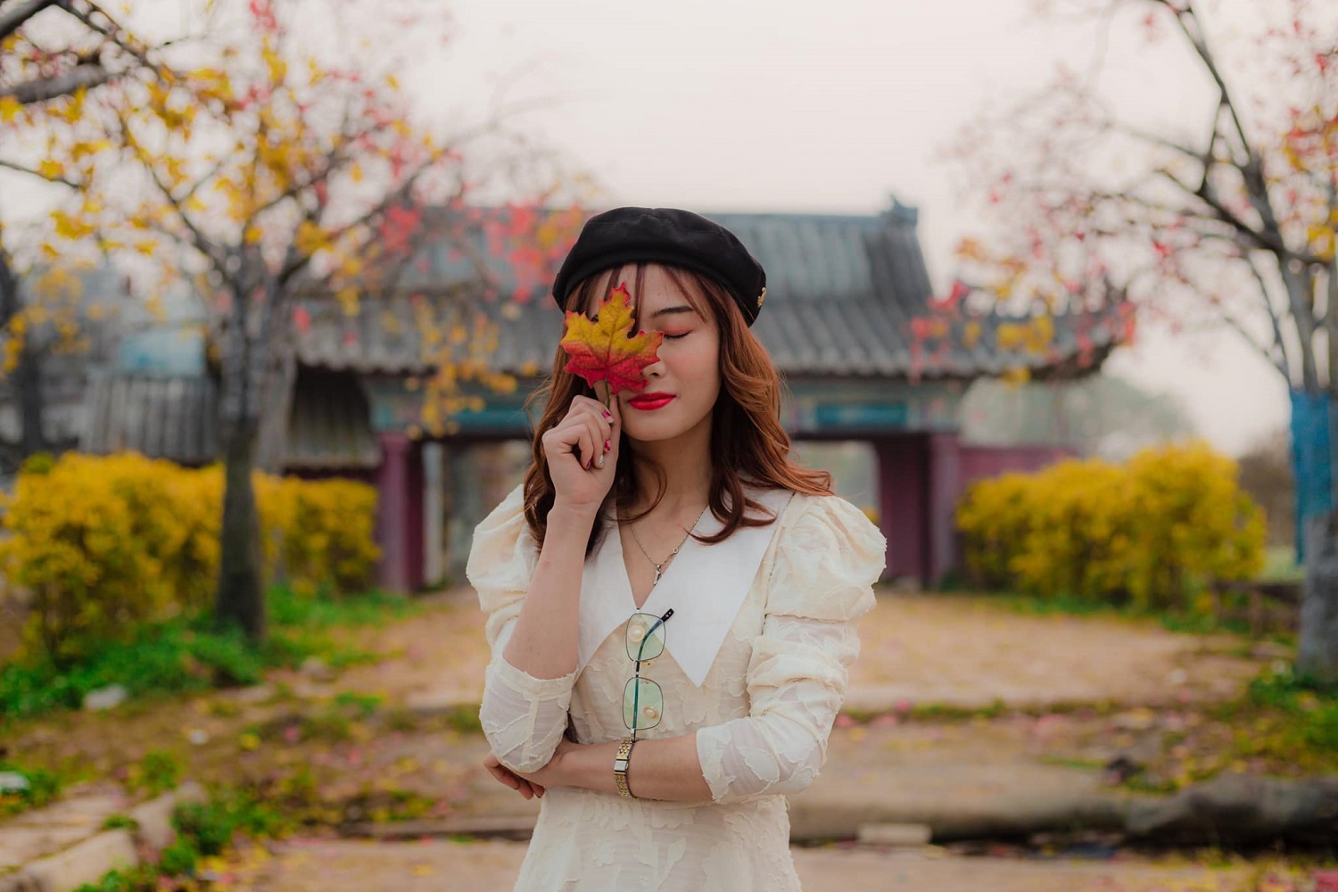 Lạc giữa thảo nguyên hoa Long Biên ngập tràn sắc màu 4