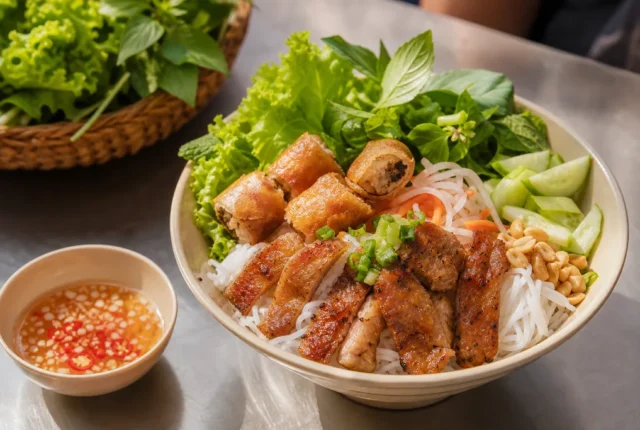 9 quán bún thịt nướng Sài Gòn lâu năm nên thử ít nhất một lần
