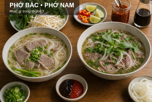 Phở Bắc và phở Nam khác gì? Gợi ý quán phở nên thử