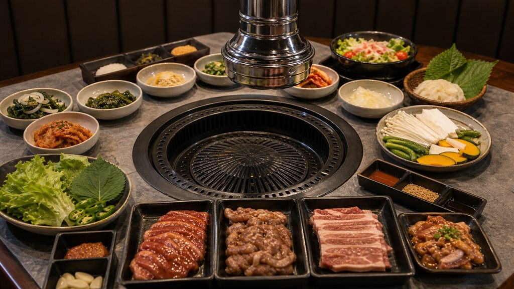 Bàn đồ nướng Sài Gòn cho nhóm bạn