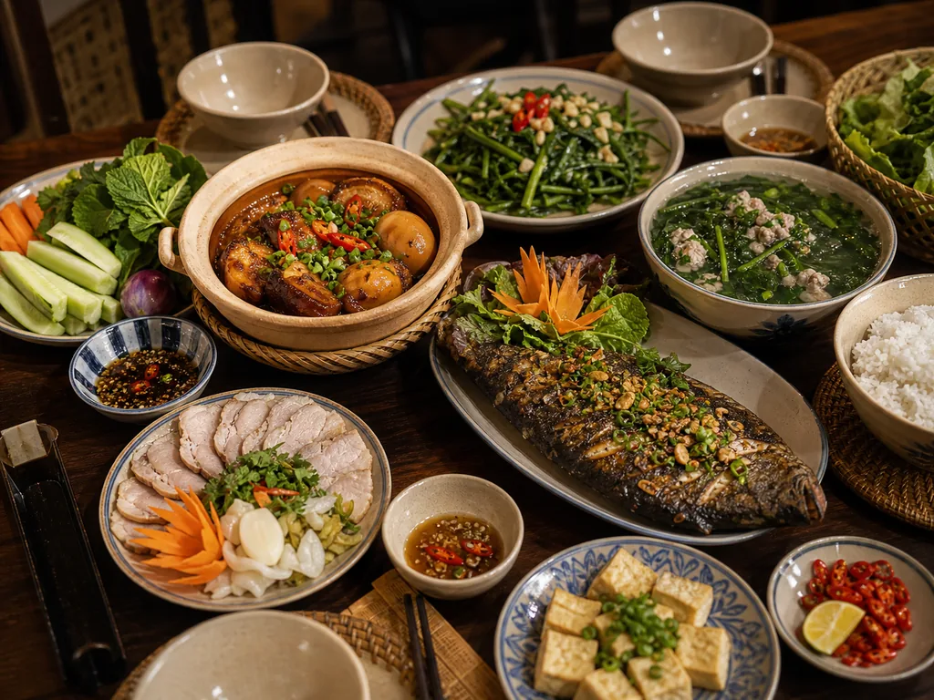 Món Việt cho bữa tối nhóm bạn