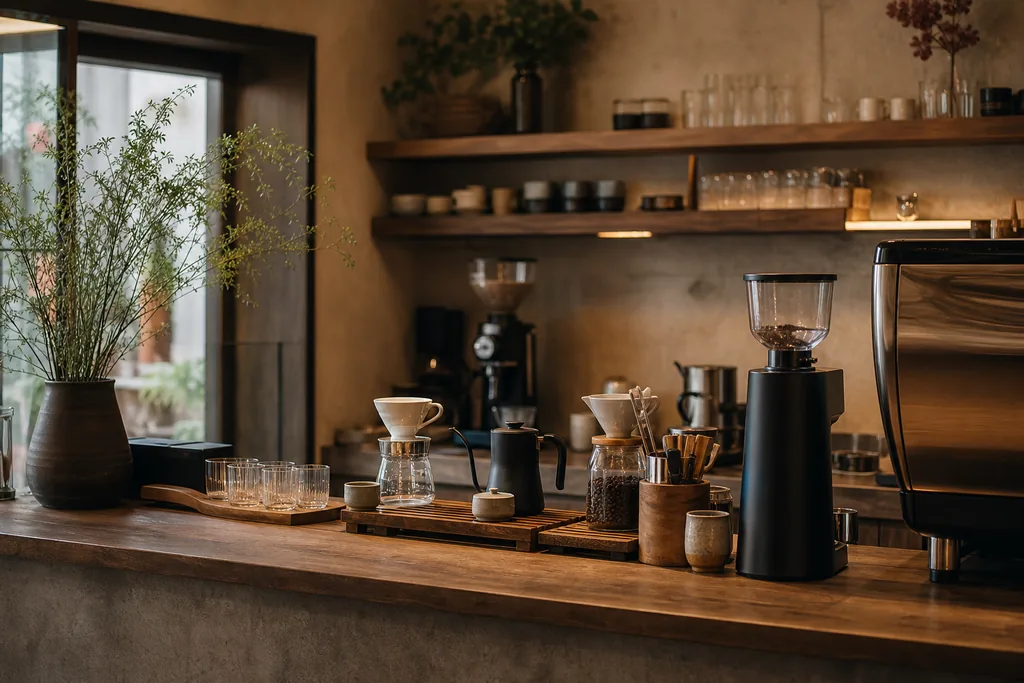 The Married Beans Đà Lạt specialty coffee tối giản