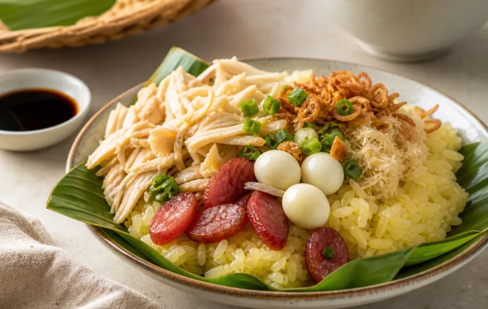 Xôi mặn Sài Gòn đầy topping cho bữa sáng