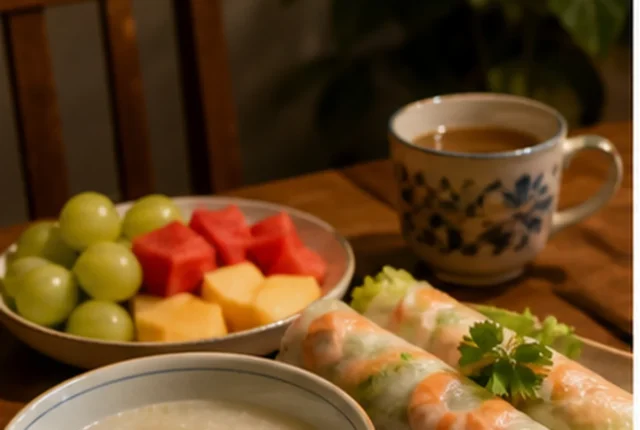 Ăn nhẹ buổi tối Sài Gòn: chọn món dễ ngủ, không nặng bụng